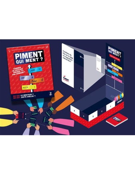 Piment Qui Ment? - Helvetiq - Jeux de société - Gigamic