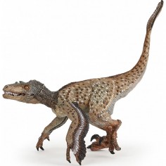 Figurine Vélociraptor à plumes dinosaure - Papo