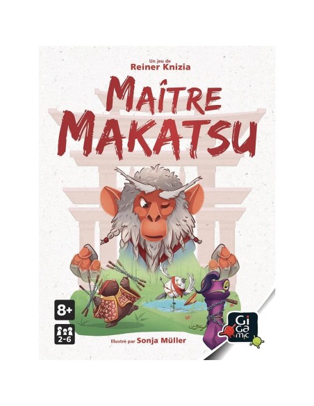 Maître Makatsu - Amigo - Jeux de société - Gigamic