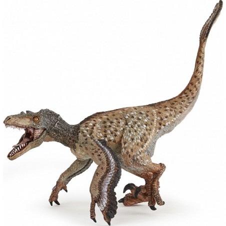Figurine Vélociraptor à plumes dinosaure - Papo