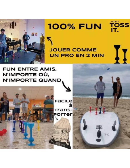 Tossit rouge-cyan - Gigamic