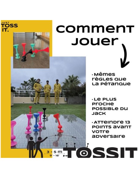 Tossit rouge-cyan - Gigamic