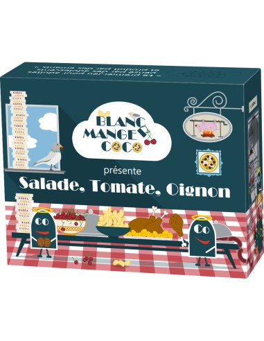 Blanc Manger Coco - Extension Salade, Tomate, Oignon - Jeu de société - Blanc Manger Coco - Hiboutatillus