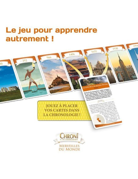 Chroni - Merveilles du monde - On The Go Editions