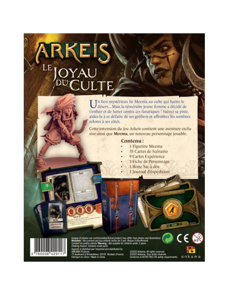 Arkeis - Le Joyau du Culte - Jeux de société - Ankama