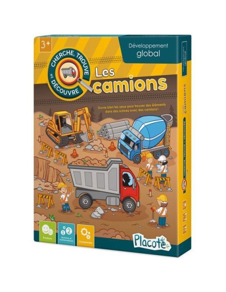 Cherche, Trouve Et Decouvre : Les Camions - Placote
