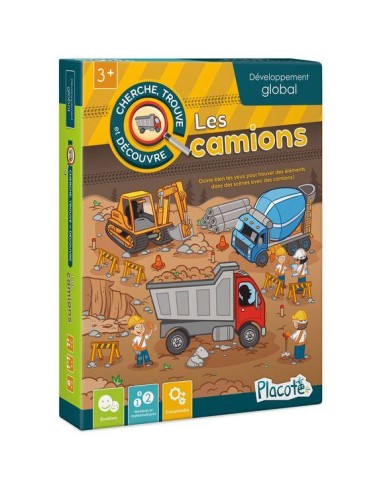 Cherche, Trouve Et Decouvre : Les Camions - Placote