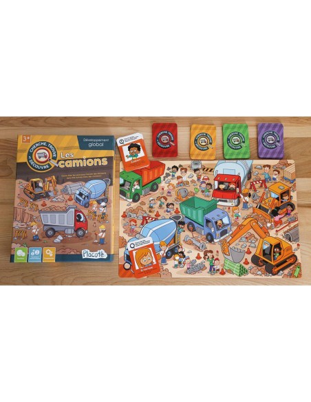 Cherche, Trouve Et Decouvre : Les Camions - Placote