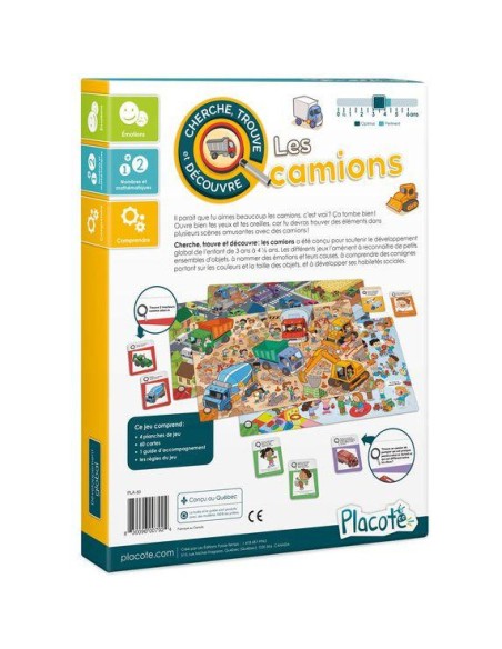 Cherche, Trouve Et Decouvre : Les Camions - Placote