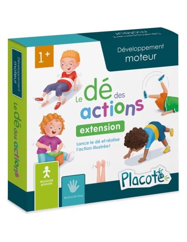 Le Dé des Actions - Extension Le Dé des Premiers Mots - Placote