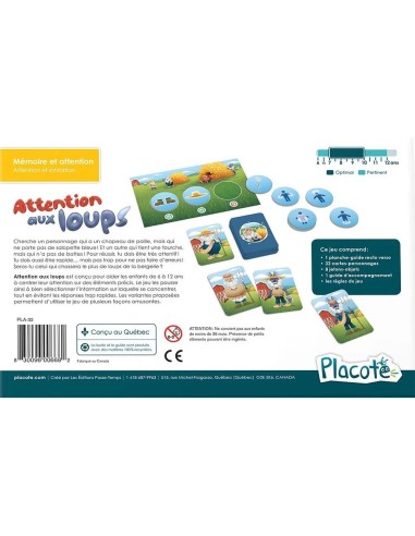 Attention aux Loups - Jeu de Société - Placote