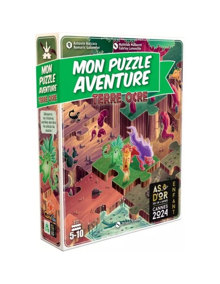 Terre Ocre - Mon Puzzle Aventure - Jeu Enfants dès 5 ans - Game Flow