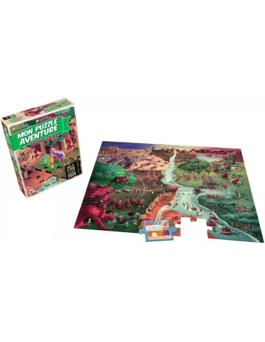 Terre Ocre - Mon Puzzle Aventure - Jeu Enfants dès 5 ans - Game Flow