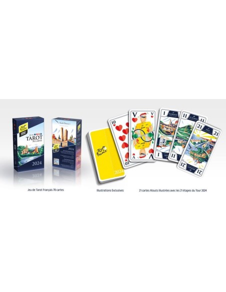 Jeu de Tarot Tour de France - Stratosphères - Jeux classiques - Stratosphere