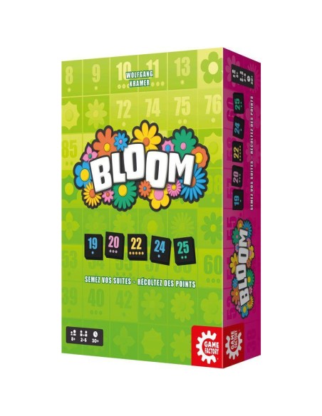 Bloom - Jeu de Société - Jeu de Tuiles - Game Factory
