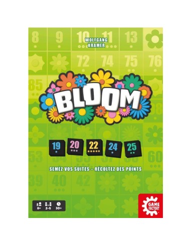 Bloom - Jeu de Société - Jeu de Tuiles - Game Factory