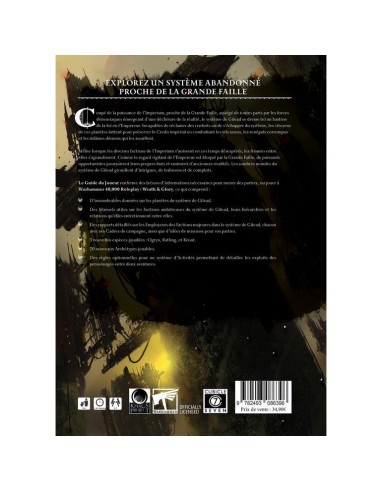 Warhammer 40K: Wrath & Glory - Guide du Joueur - Jeux de rôle - Khaos Project