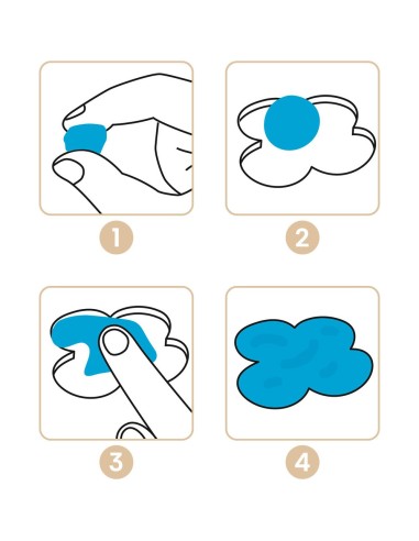 Coloriage à la pâte à modeler séchante - Coquins du jardin - Les petits - Coloriage - Djeco