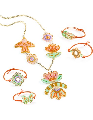 Plume et lotus - Do it yourself - Plastique magique - Djeco