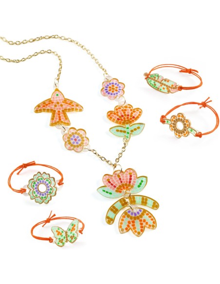 Plume et lotus - Do it yourself - Plastique magique - Djeco