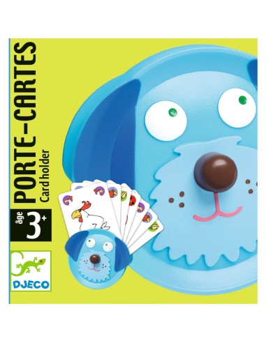 Porte-cartes Chien - Jeu de cartes - Djeco