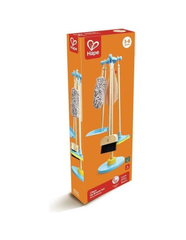 Support pour balais et set de nettoyage - Hape