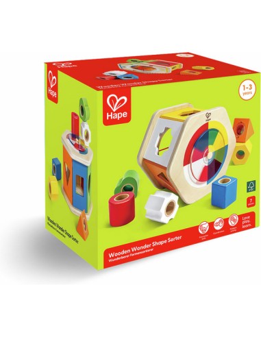 Trieur de formes en bois - Hape