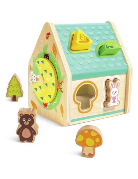 Maison trieuse de formes : Les amis de la forêt - Hape