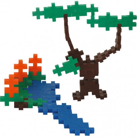 La savane Mini basic 170 pièces - Plus-plus
