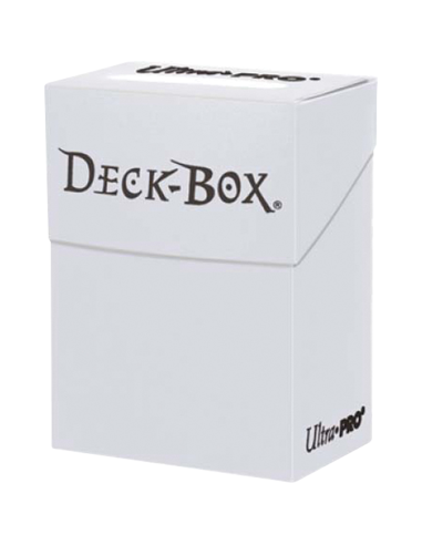 Ultra Pro : Deck Box 75 cartes Blanc - Ultra.pro