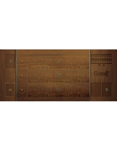 Gwent - Tapis de Jeu Effet Bois - Un jeu No Loading Games - Gigamic