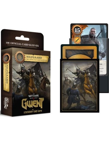 Gwent - Protège-cartes Nilfgaard - Un jeu No Loading Games - Gigamic