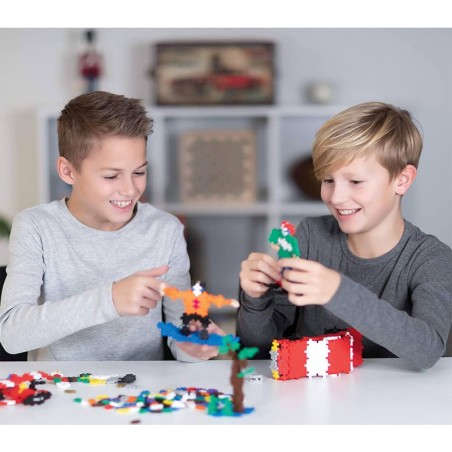 Bateau Château Voiture de course - 480 pieces - Plus-plus