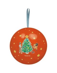 Boule de Noël Rouge - La Grande Famille