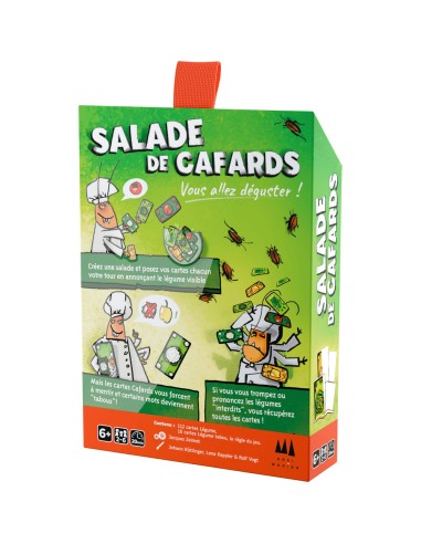 Salade de Cafards - Jeu de société - Gigamic