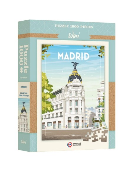Puzzle 1000 pcs Wim Madrid - Wim!