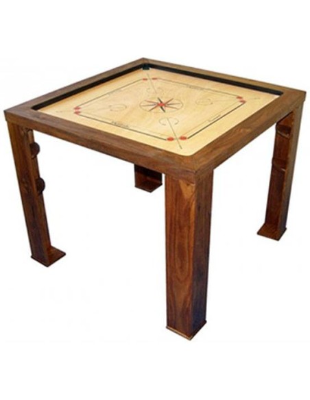 Pieds Haut Carrom - Acacia - Carrom Art