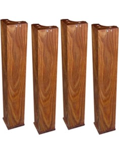 Pieds Haut Carrom - Acacia - Carrom Art 2