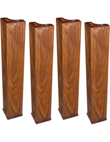 Pieds Haut Carrom - Acacia - Carrom Art