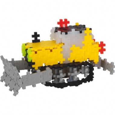 Classic 3 en 1 - Engins de Chantier - 220 Pièces - Plus Plus