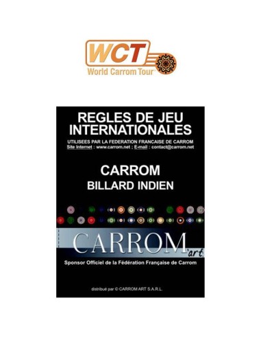 Règles de Jeu Internationales : Carrom - Carrom Art