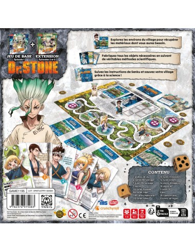 Dr. Stone, le jeu - Édition intégrale - base + ext - Don't Panic Games