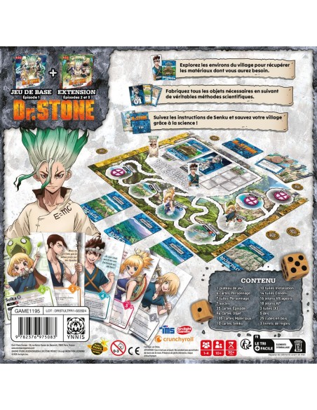 Dr. Stone, le jeu - Édition intégrale - base + ext - Don't Panic Games