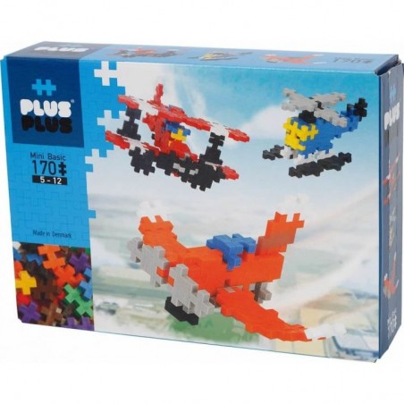 Basic Aviation - Boîte de 170 Pièces - Plus Plus