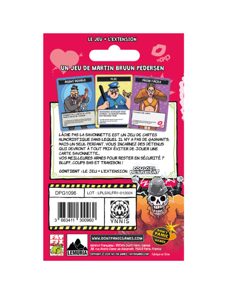 Lâche pas la savonnette, Extra-large - Don't Panic Games