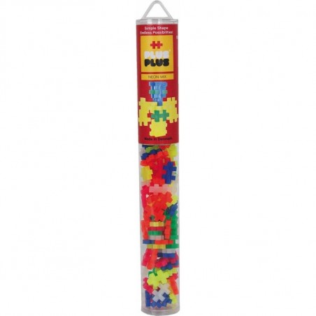 Tube mini néon - 100 pièces - Plus Plus