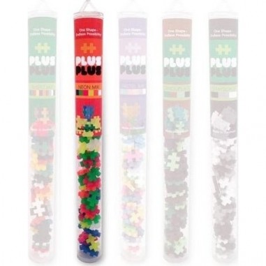 Tube mini néon - 100 pièces - Plus Plus