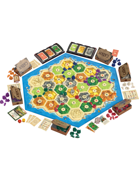 Catan: jeu de base 5-6 joueurs - Refresh - Kosmos