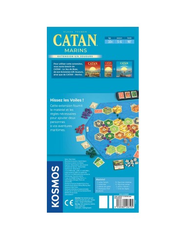Catan: Marins 5-6 joueurs - Refresh - Kosmos