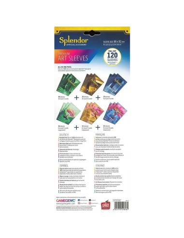 Splendor Art Sleeves - Gamegenic